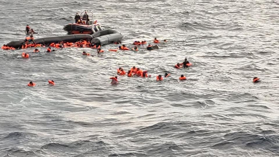 41 migrants drown in the Mediterranean