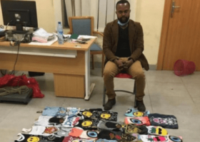 NDLEA arrests cocaine trafficker at Lagos airport