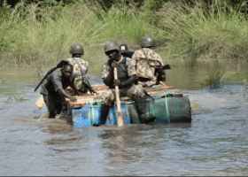Akwa Ibom: Navy destroys militants’ camps, arrests sea robbers
