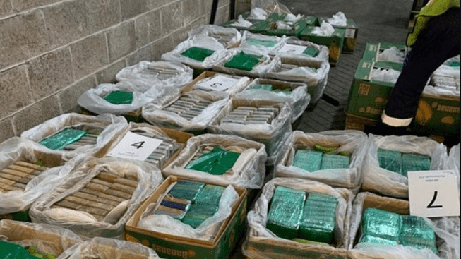 British police intercepts cocaine worth $258m in banana shipment
