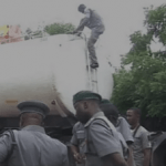 Customs intercept rice smuggled in petrol tanker