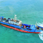 Chinese-flagged vessel runs aground off Mauritius