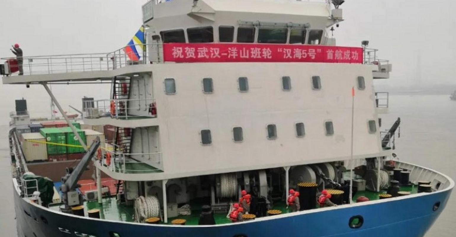 China launches largest inland waterway vessel