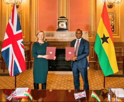 UK signs trade partnership agreement with Ghana