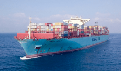 Maersk Eindhoven sails to LA after cargo loss