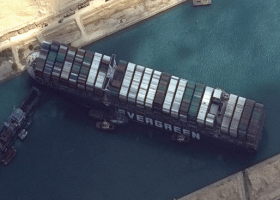 Attempt to refloat ship blocking Suez Canal fails