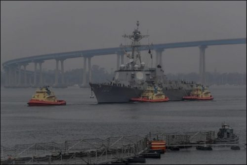 U.S Navy ship
