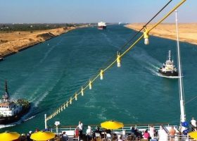Two tankers run aground in Suez Canal