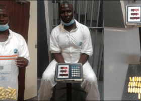 Chigbogu Obiora caught with N360m cocaine at Lagos airport