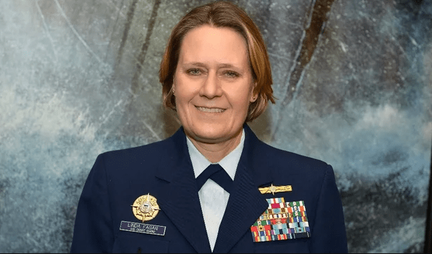 US Coast Guard gets first female four-star admiral 