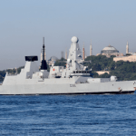 Russia fires at British warship off Crimea 