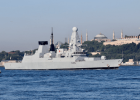 Russia fires at British warship off Crimea 