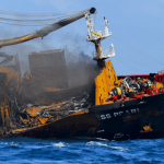 Pollution feared as aft section of X-Press Pearl sinks 