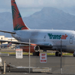 Boeing 737 cargo plane makes emergency landing on Pacific Ocean 