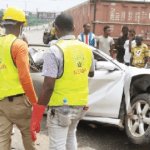Container crushes one, injures six others In Lagos 