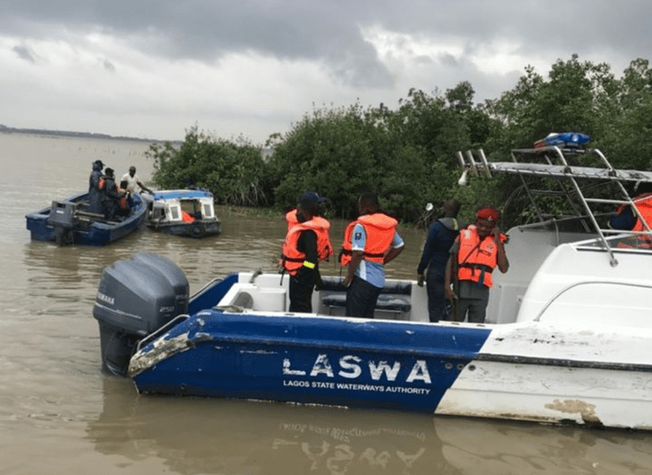 Passenger boat malfunctions amid heavy rainfall in Lagos