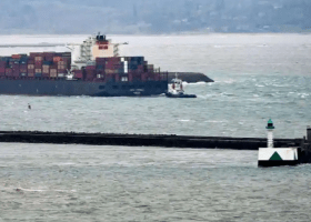 Israel probes attack on containership in Indian Ocean