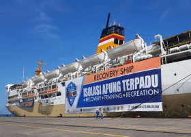 Indonesia turns ferry into COVID-19 isolation centre
