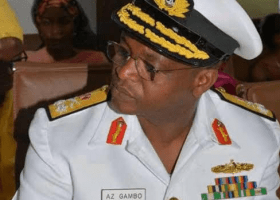 Chief of Naval Staff, Rear Admiral Awwal Gambo