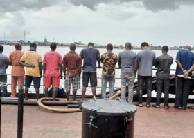 Navy hands over 25 suspected oil thieves, vessels to EFCC