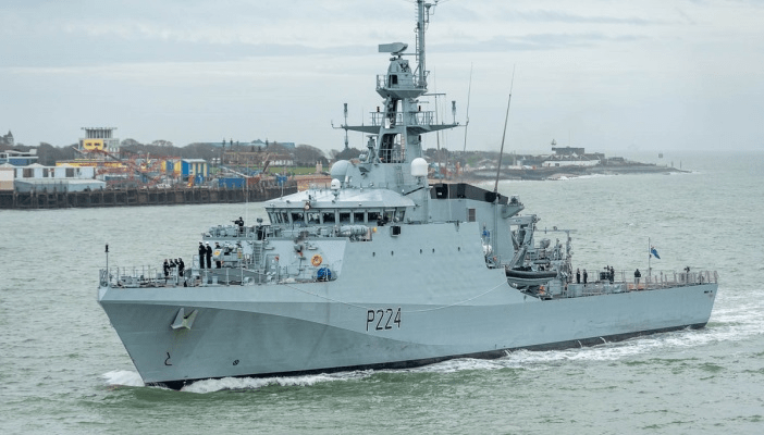 British warship arrives Lagos for anti-piracy operation 