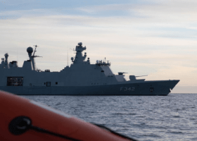 Danish frigate joins anti-piracy operation in Gulf of Guinea