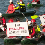 Greenpeace activists block Shell’s refinery in Port of Rotterdam