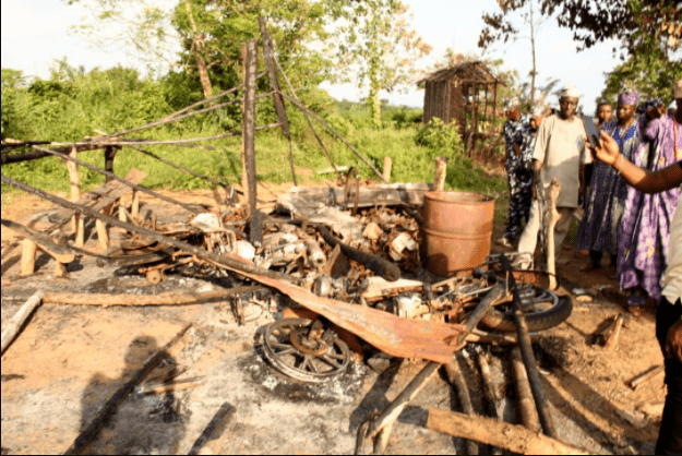 Customs operatives burn houses, destroy property in Ogun village