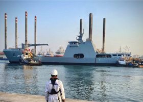 Damen launches landing ship for Nigerian Navy in UAE 
