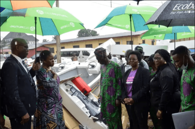 Lagos, Ecobank release 34 fibreglass boats to fishermen 
