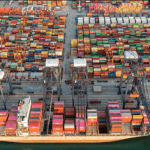 Port congestion eases in Asia while U.S. battles import deluge