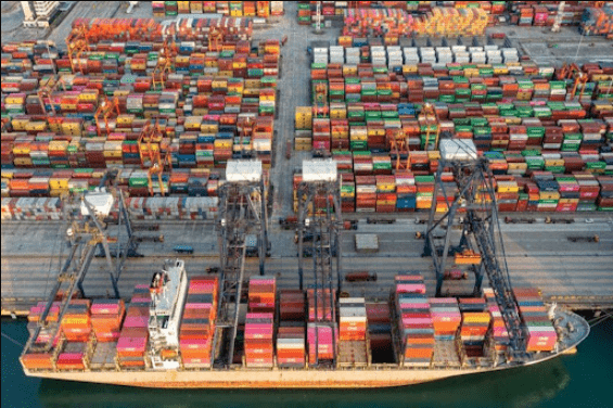 Port congestion eases in Asia while U.S. battles import deluge