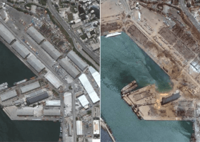 Russia shares images of Beirut port blast with Lebanon 