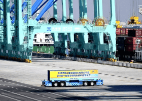Tianjin Port unveils world’s first zero carbon terminal