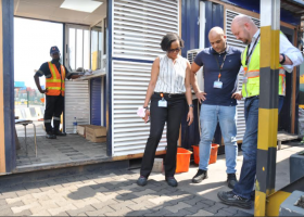 APM Terminals Apapa recycles used tyres into pavement blocks