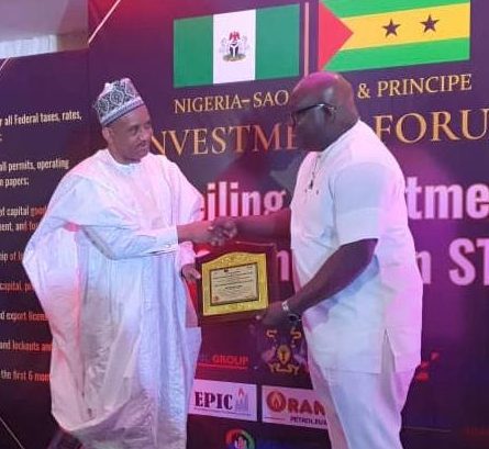 Anti-piracy: Jamoh bags Nigeria-Sao Tome investment forum award