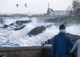 Crew rescued after ships collide off Dutch coast in storm