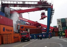 Agents shut Kirikiri terminal after fatal crane accident
