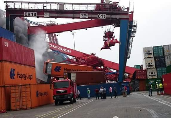 Agents shut Kirikiri terminal after fatal crane accident     