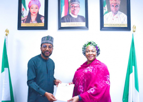PHOTOS: Bello Koko receives appointment letter as NPA Managing Director