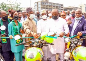 NPA donates 24 motorcycles for traffic management in Apapa