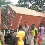 Truck movement hampered as train crashes into truck at Apapa port 