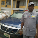 Customs seizes police vehicle smuggling rice in Ogun