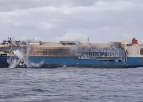 Felicity Ace sinks in Atlantic Ocean