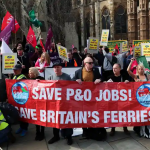 UK Parliament condemns sack of 800 workers by P&O 