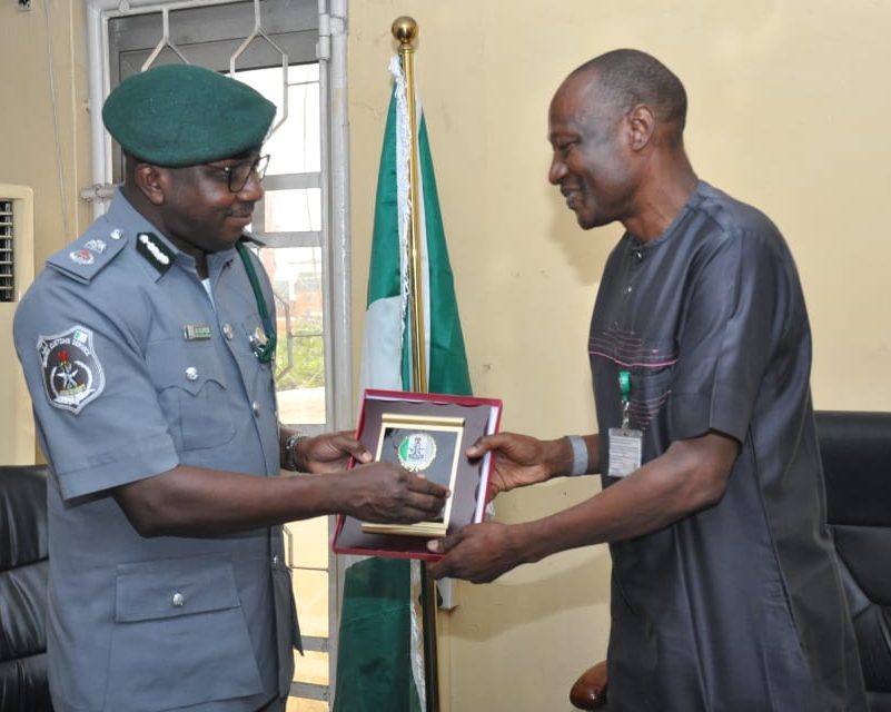 Customs controller Oloyede visits Tin Can Port Manager Buba, solicits cooperation 