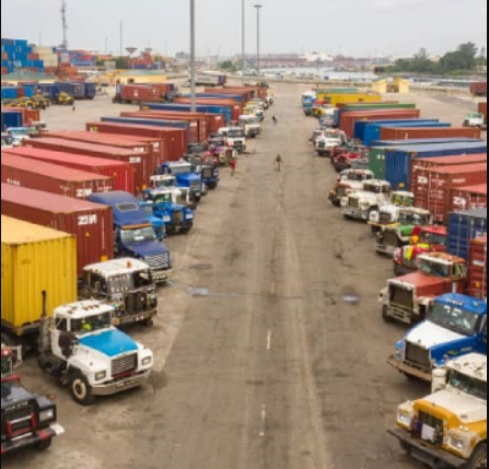 How do you rate the performance of Truck Transit Park and MOB Truck Park in the implementation of the electronic call-up system in Apapa? 