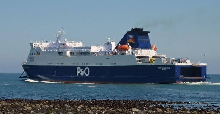 P&O Ferries vessel fails port state inspection, detained by UK Coast Guard 
