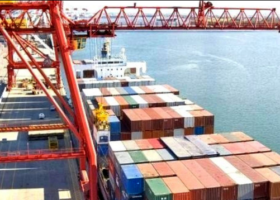 China’s export container shipping index down in March