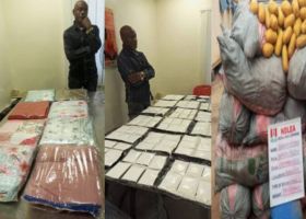 NDLEA intercepts 101 cocaine parcels hidden in duvets at Lagos airport